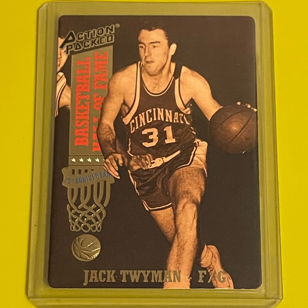 Jack Twyman #33 1993-94 Action Packed [Hall Of Fame] Basketball Trading Card